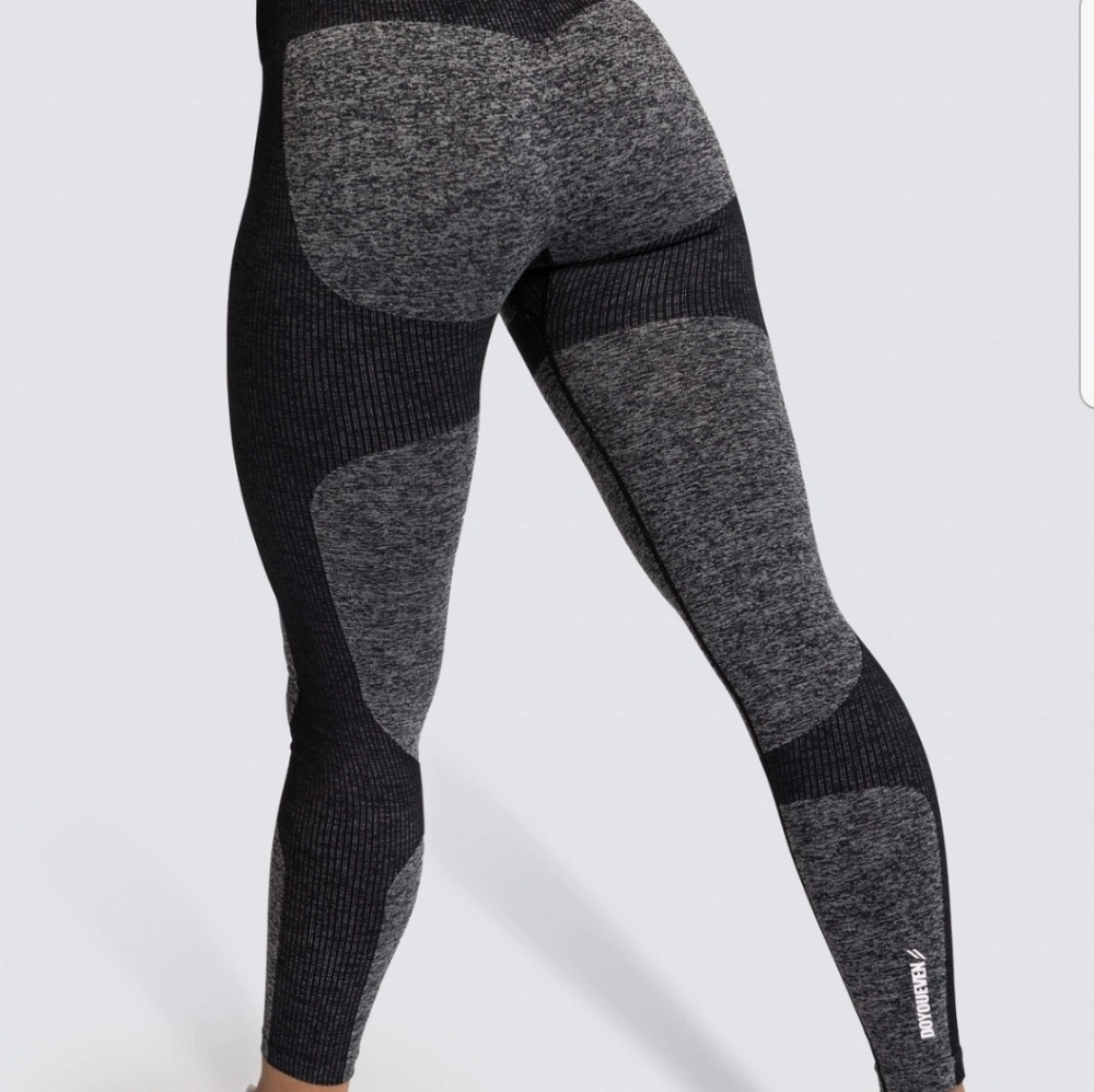 DoYouEven impact seamless leggings (black)